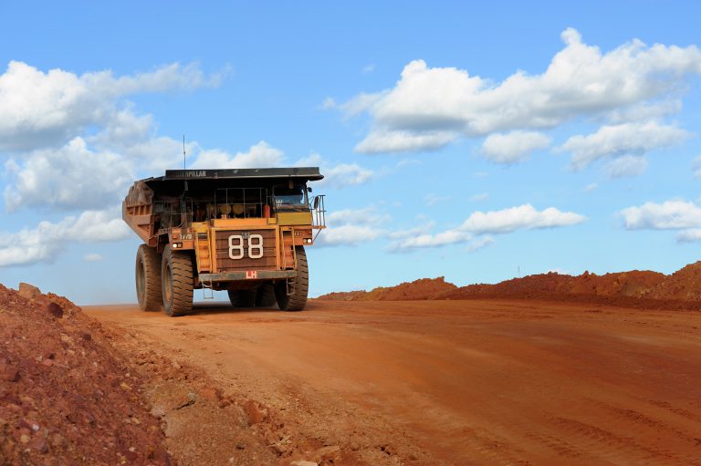 Utility vehicle, Siguiri Mine, Guinea [thumbnail]